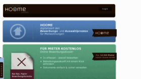 What Hoome.ch website looked like in 2015 (8 years ago)