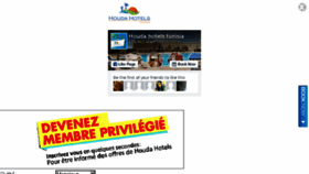 What Houdahotelstunisia.com website looked like in 2015 (8 years ago)