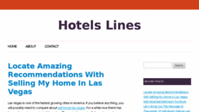 What Hotelslines.com website looked like in 2015 (8 years ago)
