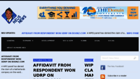 What Howardneu.com website looked like in 2015 (8 years ago)