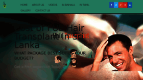 What Hairtransplantlab.lk website looked like in 2015 (8 years ago)