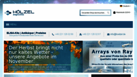 What Hoelzel-biotech.com website looked like in 2015 (8 years ago)