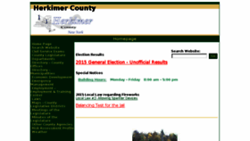 What Herkimercounty.org website looked like in 2015 (8 years ago)