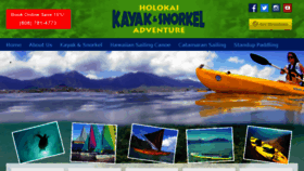 What Holokaiadventures.com website looked like in 2015 (8 years ago)