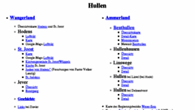 What Hullen.de website looked like in 2015 (8 years ago)