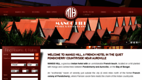 What Hotel-mangohill-pondicherry.com website looked like in 2015 (8 years ago)