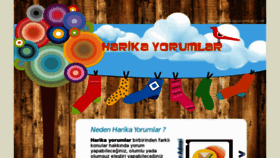 What Harikayorumlar.com website looked like in 2015 (8 years ago)