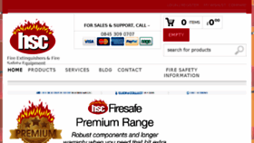 What Hscfiresafe.co.uk website looked like in 2015 (8 years ago)