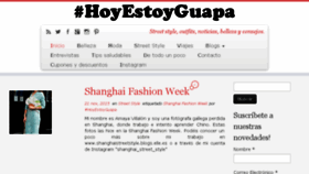 What Hoyestoyguapa.com website looked like in 2015 (8 years ago)