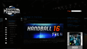 What Handball-challenge.com website looked like in 2015 (8 years ago)