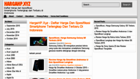 What Hargaponsel.info website looked like in 2015 (8 years ago)