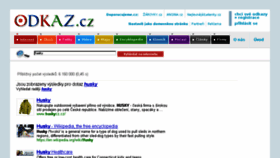 What Hasky.cz website looked like in 2015 (8 years ago)