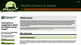 What Healthcareersinalaska.info website looked like in 2015 (8 years ago)