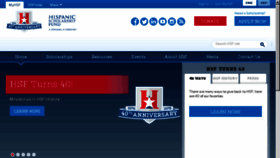 What Hispanicfund.org website looked like in 2015 (8 years ago)