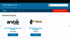 What Hostingmoz.com website looked like in 2015 (8 years ago)
