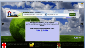 What Homefellas.com website looked like in 2011 (12 years ago)
