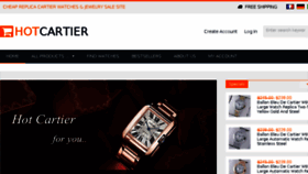 What Hotcartier.com website looked like in 2015 (8 years ago)