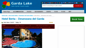 What Hotelberta.it website looked like in 2015 (8 years ago)