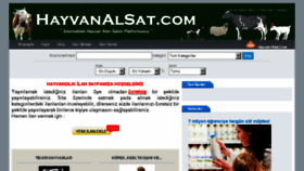 What Hayvanalsat.com website looked like in 2015 (8 years ago)