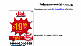 What Hitv.com.ng website looked like in 2015 (8 years ago)