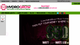 What Hydrogrowled.com website looked like in 2015 (8 years ago)