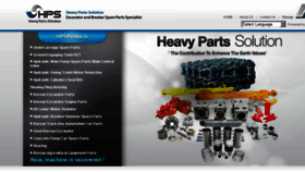 What Heavypartsolution.com website looked like in 2015 (8 years ago)