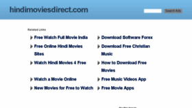 What Hindimoviesdirect.com website looked like in 2015 (8 years ago)