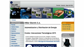 What Hillerelectric.com.bo website looked like in 2015 (8 years ago)