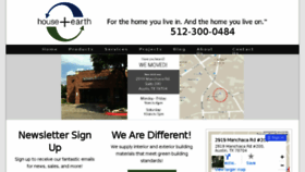 What Houseandearth.com website looked like in 2015 (8 years ago)