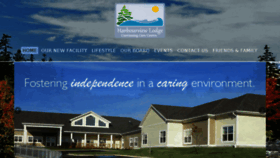 What Harbourviewlodge.ca website looked like in 2015 (8 years ago)