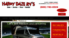 What Happydazerv.com website looked like in 2015 (8 years ago)