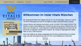 What Hotel-vitalis.de website looked like in 2015 (8 years ago)