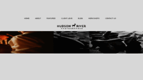 What Hudsonriverphotographer.com website looked like in 2015 (8 years ago)
