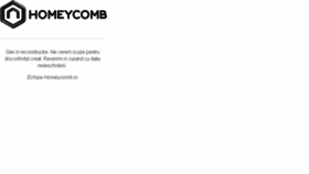 What Homeycomb.ro website looked like in 2015 (8 years ago)