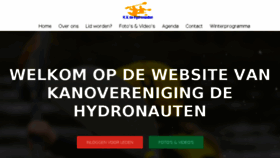 What Hydronauten.nl website looked like in 2015 (8 years ago)
