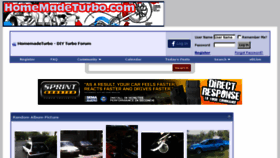 What Homemadeturbo.com website looked like in 2015 (8 years ago)