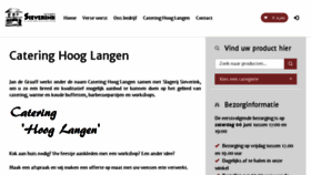 What Hooglangen.nl website looked like in 2016 (8 years ago)