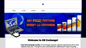 What Hit.exchange website looked like in 2016 (8 years ago)