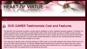 What Heartofvirtue.com website looked like in 2016 (8 years ago)
