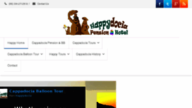 What Happydocia.com website looked like in 2016 (8 years ago)