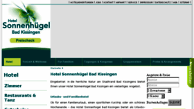 What Hotel-sonnenhuegel.de website looked like in 2016 (8 years ago)