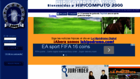 What Hipicomputo2000.com website looked like in 2016 (8 years ago)