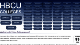 What Hbcu-colleges.com website looked like in 2016 (8 years ago)