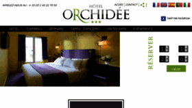 What Hotelorchidee.com website looked like in 2016 (8 years ago)