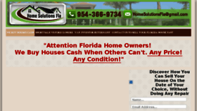 What Homesolutionsfla.com website looked like in 2016 (8 years ago)
