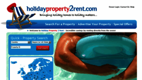 What Holidayproperty2rent.com website looked like in 2016 (8 years ago)