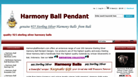 What Harmonyballpendant.com website looked like in 2016 (8 years ago)