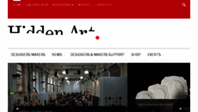 What Hiddenart.com website looked like in 2016 (8 years ago)