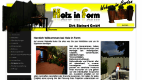 What Holzinform-steinert.de website looked like in 2016 (8 years ago)