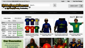 What Hiddentempletees.com website looked like in 2016 (8 years ago)